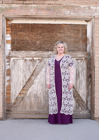 Crochet Plus Size Duster - Everyday Eden